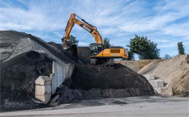 Kunstrasen-Sand-Recycling