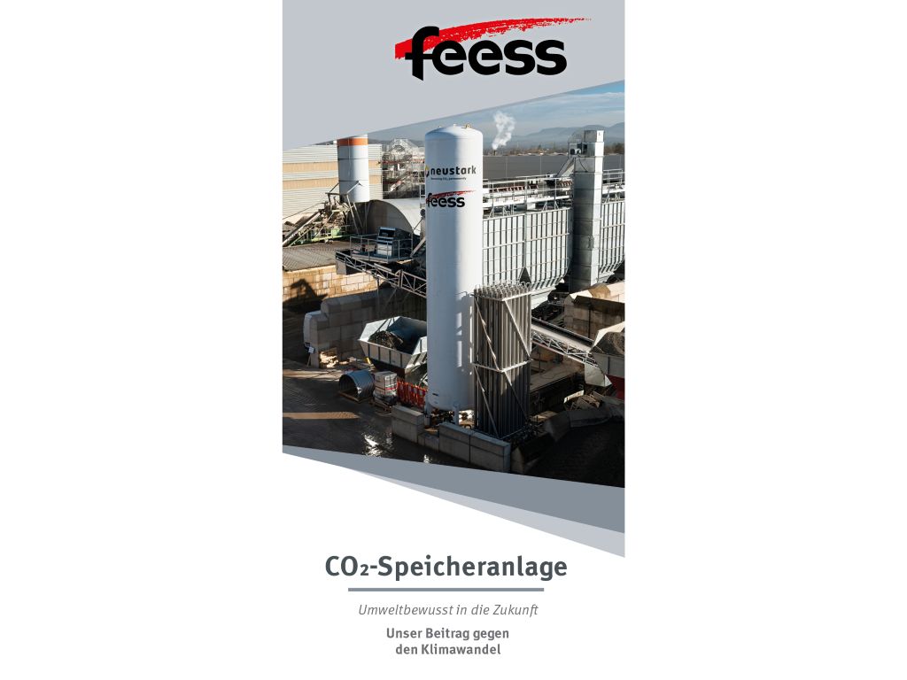 Flyer CO2 Speicheranlage