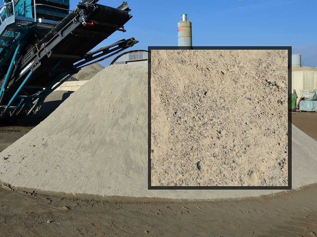 Hartgestein-Sand 0/2