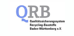 Logo QRB - Qualitätssicherungssystem Recycling-Baustoffe Baden-Württemberg e.V.