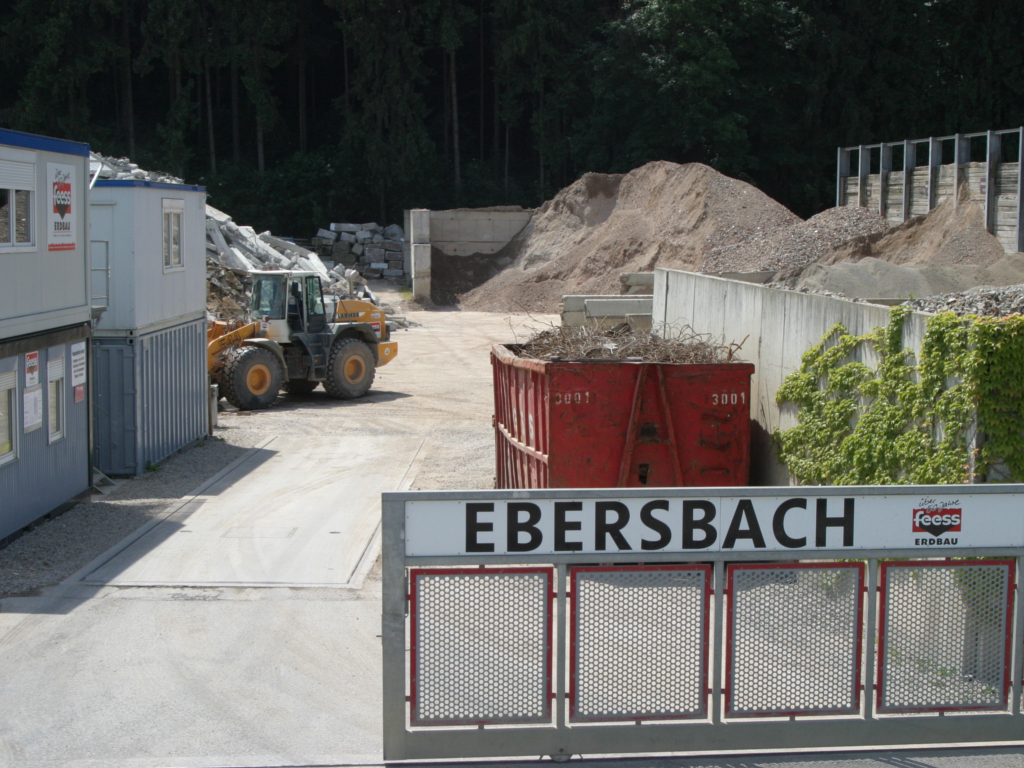 Recyclingpark in Ebersbach Recyclingpark in Ebersbach